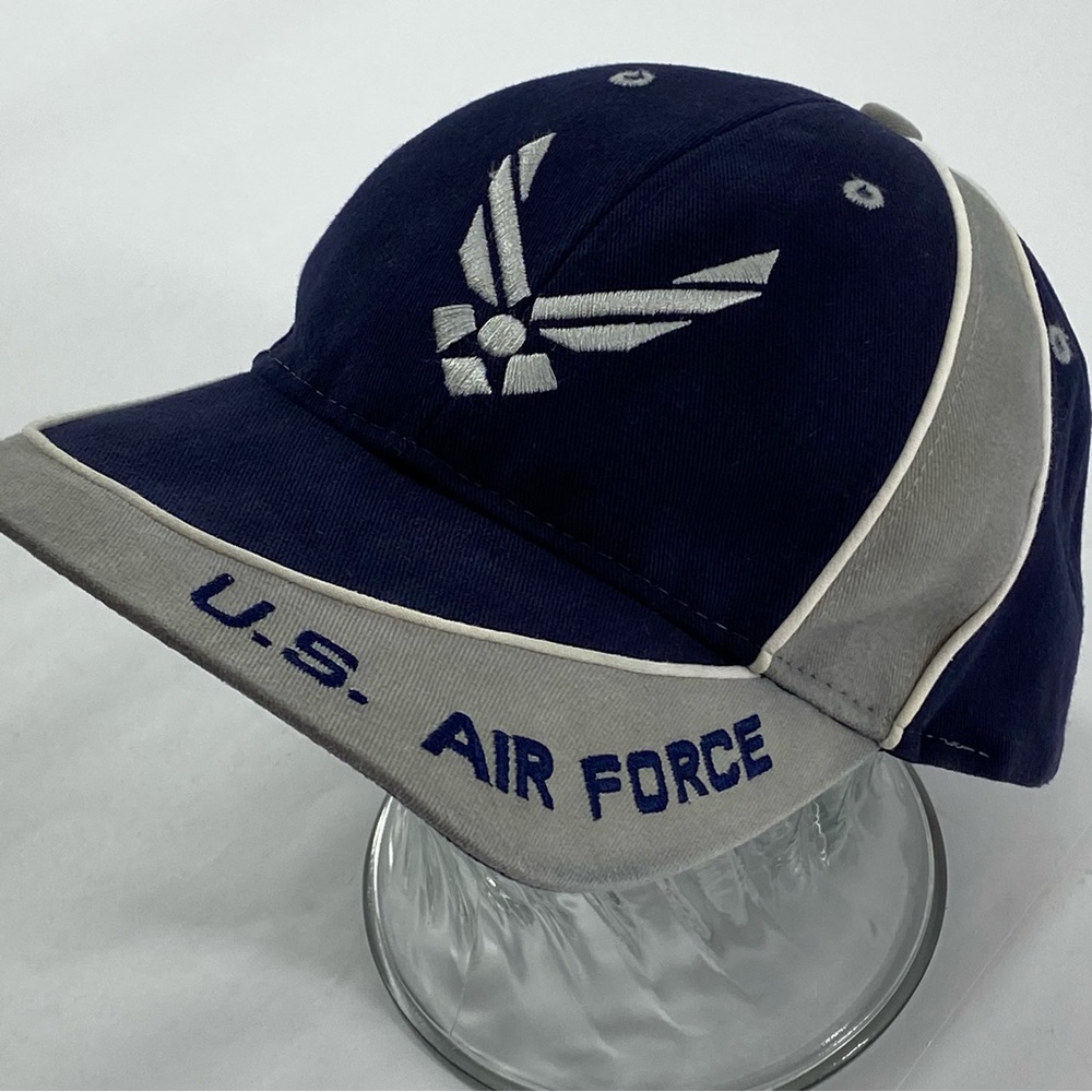US AIR FORCE Navy Blue & Gray Cap